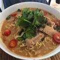 ecobeer's cooksnap of when they made からうまっ！辛ラーメンでもやしの担々麺.