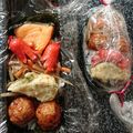kaoru616's cooksnap of when they made 小さな『のり弁』☆スティックおにぎり！.