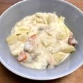 mameme1010's cooksnap of when they made ❀春爛漫❀具沢山な濃厚クラムチャウダー❀.