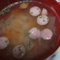 あゆたっくん's cooksnap of when they made にんにく醤油入り＊野菜のコンソメスープ＊.