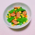 まあまま☆0403's cooksnap of when they made モロッコインゲンとウィンナーの白だし炒め.