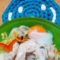 cocoりえ's cooksnap of when they made 暗記「7分！」温泉玉子＆半熟玉子.