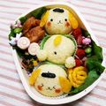 ☆ちえる富士☆'s cooksnap of when they made キャラ弁#まん丸おにぎりのポムポムプリン.