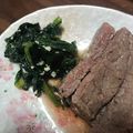 クックS3JNN2☆'s cooksnap of when they made 【10分以内】小松菜ナムル.