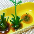 クックI7I5L1☆'s cooksnap of when they made にんじんのはっぱやヘタだって(≧∇≦).