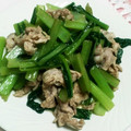 まぶたん's cooksnap of when they made 小松菜と豚肉の煮浸し.