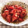 クックUQ8IRP☆'s cooksnap of when they made 簡単おいしいﾄﾏﾄのおひたし.