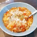 ◇あさみ◇'s cooksnap of when they made 固くなったご飯でトマトリゾット♪.
