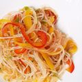 ソネチコ's cooksnap of when they made 彩り野菜と春雨のスイートチリソースサラダ.