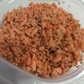 チヨコレイト's cooksnap of when they made 手作り鮭フレーク.