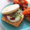 フジぽん's cooksnap of when they made お手軽簡単！ハンバーガー♪パート2!.