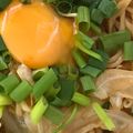 からぶ's cooksnap of when they made 激辛♡辛ラーメンで濃厚混ぜそば.