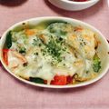 はなぴーー★'s cooksnap of when they made サバ味噌煮缶で簡単洋風チーズ焼き.