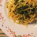 tomatonian's cooksnap of when they made しらすとコラトゥーラ（魚醤）のパスタ　.