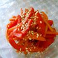 やっちーさん's cooksnap of when they made 簡単♡人参とパプリカの柚子胡椒きんぴら.