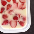 はらぺこITSUKA's cooksnap of when they made 簡単♪いちご牛乳寒天.