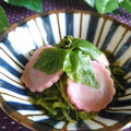 ayureo's cooksnap of when they made 三つ葉とかまぼこのさっと柚子胡椒和え✿.