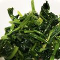 犬好き、ななんです。's cooksnap of when they made おうち居酒屋♪絶品！ほうれん草のナムル.