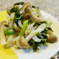 アイリッシュショコラ's cooksnap of when they made もやしとほうれん草としめじのお浸し.