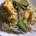 にゃんこりんご's cooksnap of when they made チンゲン菜とモヤシのオイスターソース炒め.