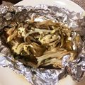 Mammy613's cooksnap of when they made シャケとキノコのホイル焼き.