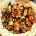 のんのんノンタロス's cooksnap of when they made ミニ青梗菜と人参の豚肉巻き.