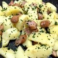 Pugまこちゃん's cooksnap of when they made ウィンナーのジャーマンポテト.