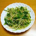 55才のおじさん's cooksnap of when they made もやし&豆苗ナムル.