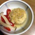 日本晴's cooksnap of when they made 新玉ねぎの肉詰めコンソメスープ.