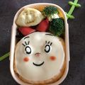 sakurai3's cooksnap of when they made オムすび☆ドラミちゃんのキャラ弁.