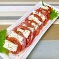はらぺこしろうさぎ's cooksnap of when they made トマトとクリームチーズのカプレーゼ.
