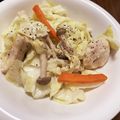 sayap99's cooksnap of when they made レンジで♪鶏胸肉とキャベツのまろやか旨煮.
