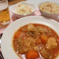 あきみん's cooksnap of when they made 鶏肉とキャベツのトマト煮込み.