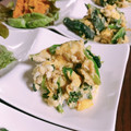 928るびすけ☆☆'s cooksnap of when they made ☆ほうれん草と卵のササッと炒め☆.