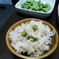 o☆shino's cooksnap of when they made しらすとグリンピースの炊き込みご飯.