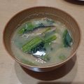 ラリー＆サラ's cooksnap of when they made 煮干し粉でCa強化のお味噌汁。.