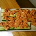 ぎしを's cooksnap of when they made 5分で簡単♪ツナマヨキムチきゅうりボード.