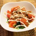 ｙｏｕ５'s cooksnap of when they made 子供も食べやすい★水菜とツナのお浸し風★.