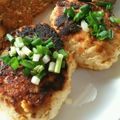 スマエリー's cooksnap of when they made おからパウダーと豆腐の簡単ハンバーグ.