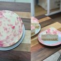 nico1205's cooksnap of when they made ✿桜のレアチーズムースケーキ✿.