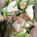 なつきよう's cooksnap of when they made かぶと葉っぱまるごと塩麹炒め.