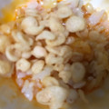 ma___111's cooksnap of when they made 揚げ玉の卵かけご飯.