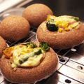 のんたん☆お弁当's cooksnap of when they made バジル香るいろいろ野菜のパン.