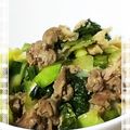 あさみゆきちゃん's cooksnap of when they made 簡単★チンゲン菜と豚肉の炒め物.