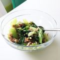 ロボット刑事's cooksnap of when they made 副菜に♪青梗菜とツナとわかめのナムル.
