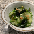 たべたいち's cooksnap of when they made きゅうりとわかめの梅ポン和え.