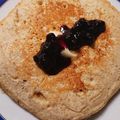 eiyoushi's cooksnap of when they made ✿ふんわり✿全粒粉入りホットケーキ.