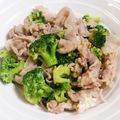 ☆ハートの若葉☆'s cooksnap of when they made ☆ブロッコリーと豚肉マヨ炒め☆.
