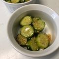 ぐりるび's cooksnap of when they made きゅうりのたたき 中華ゴマ油風味.