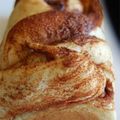 pandamommy's cooksnap of when they made 二つ編みシナモンパン♪.